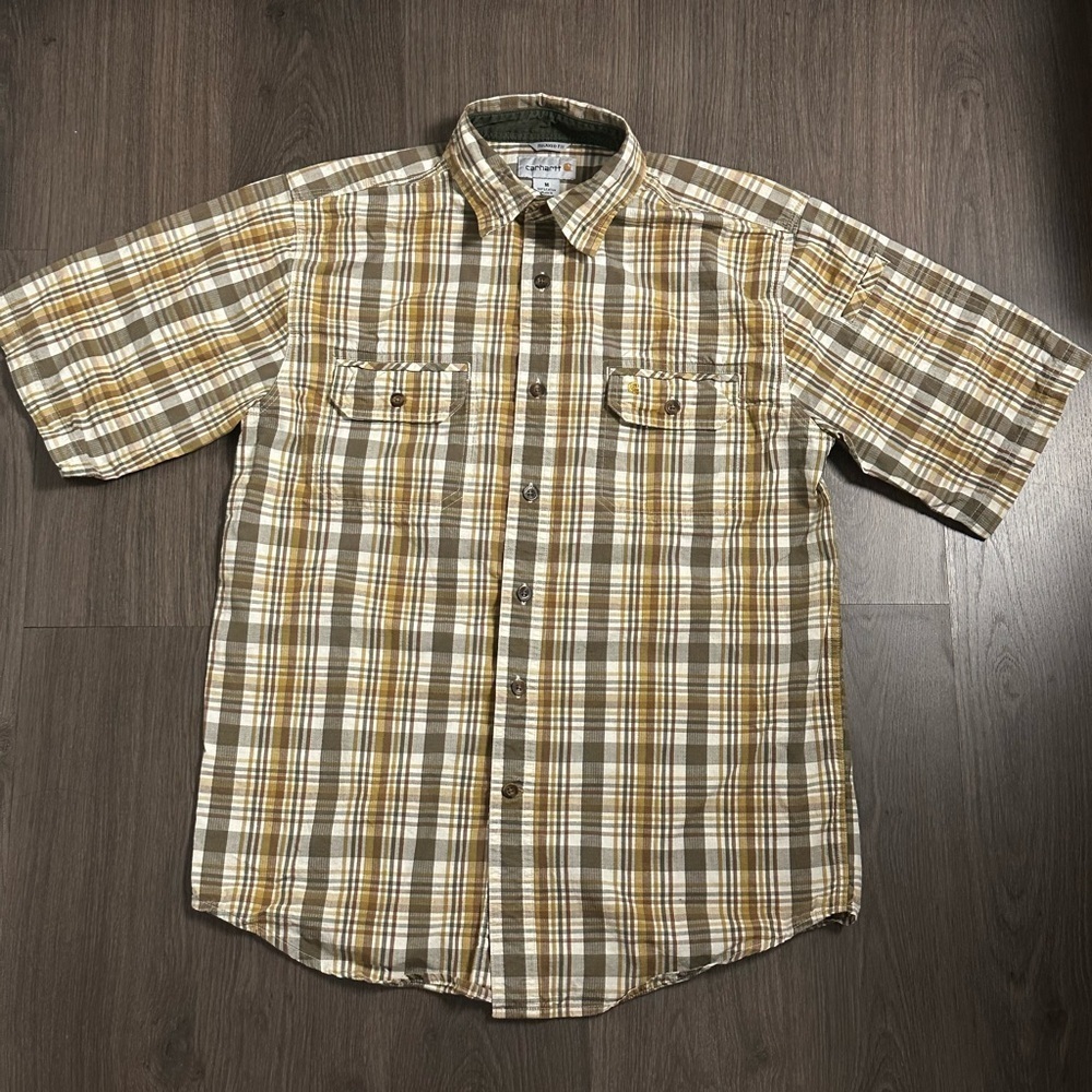 Carhartt Plaid Button Up